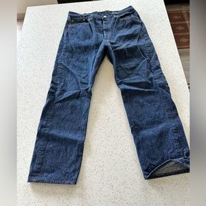 Vintage Dead Stock Levis 501xx Shrink To Fit Denim Jeans 38 X 32